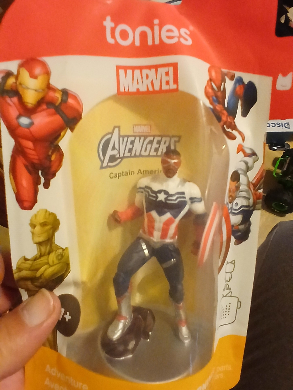 Marvel Captain America Action Figure - Red, White, Blue